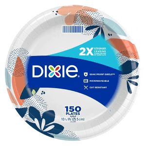 Dixie Heavy Duty Plates 10 1/6in 150ct