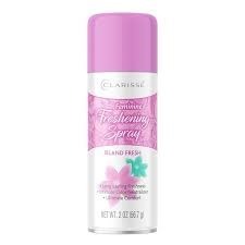 Clarisse Island Fresh Feminine Freshening Deodorant Spray 2oz