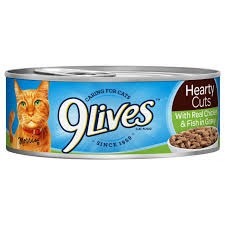 9Lives Real Chicken & Fish In Gravy Cat Food 5.5oz