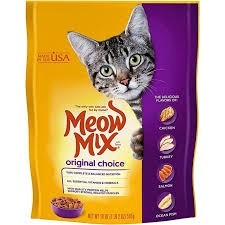 Meow Mix Original Choice Cat Food 18oz