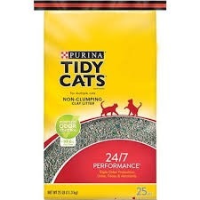 Purina Tidy Cats Non-Clumping 24/7 Petformance Clay Litter 10lbs
