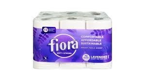 Fiora Lavender Scented Bath Tissue Paper 32.8sq Ft 12ct